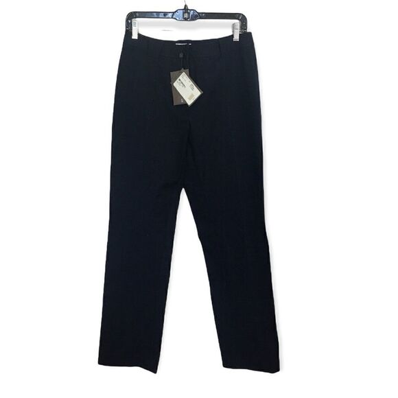 St. John Sport Navy With Thick Stitch Crease Pants Size 10 - Picture 1 of 5